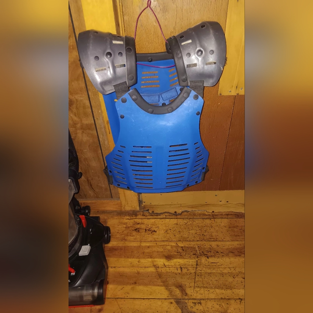 HP Blue and Gray Superhero Costume Armor